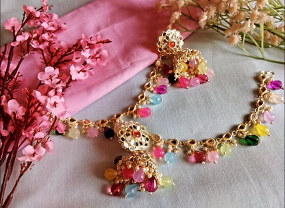Mahira Kaanchain Earrings - Multi