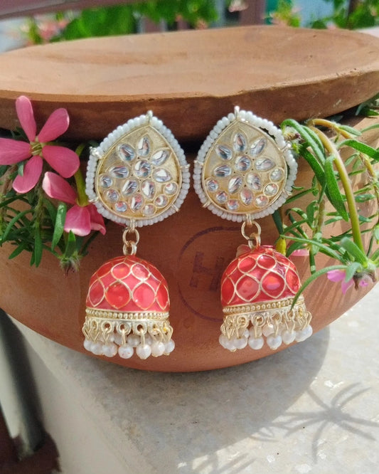 Jhumka Jingle Earrings - Ref